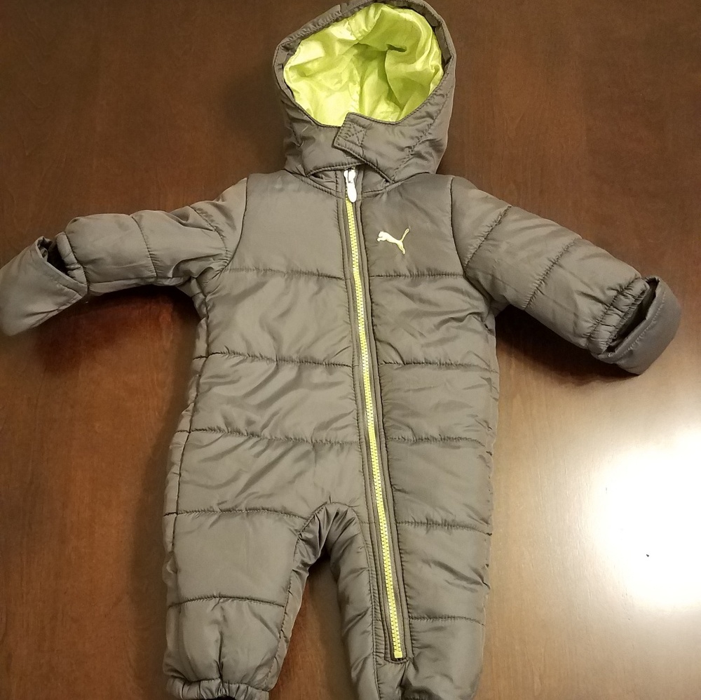 Baby Puma snowsuit